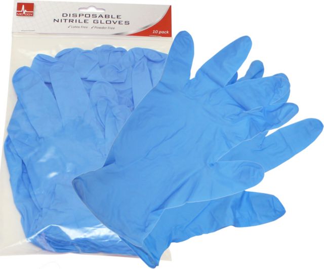 NITRILE GLOVES 10 PACK SMALL
