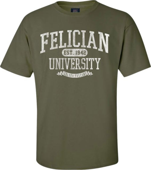Felician University Golden Falcons Short Sleeve T-Shirt
